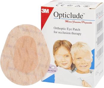3M Opticlude Mini Junior Očná náplasť 5 x 6 cm, ortoptická, na liečbu strabizmu 20 ks