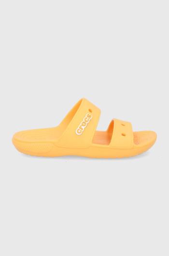 Šľapky Crocs CLASSIC 206761 oranžová farba