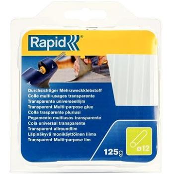 Lepidlo tavné univerzální, O 12 mm, 250 g, transparentní, blistr, RAPID (463107949)