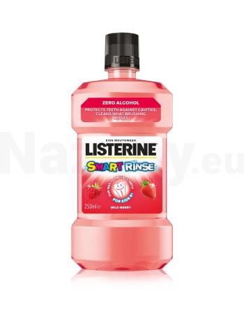 Listerine SmartRinse Berry ústna voda pre deti 250 ml