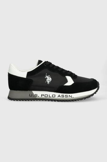 Tenisky U.S. Polo Assn. CLEEF čierna farba