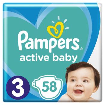 Pampers Active Baby 3 58KS