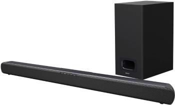 Karcher SB 800S Soundbar čierna vr. subwooferu prepojeného káblom, USB, upevnenie na stenu