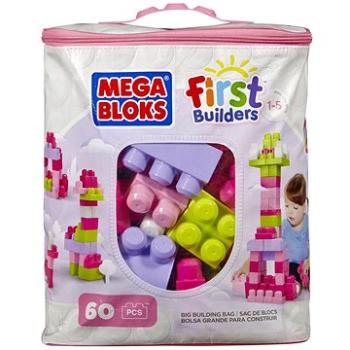 Mega Bloks Vrece kociek pre dievčatá (60 ks) (0065541084179)