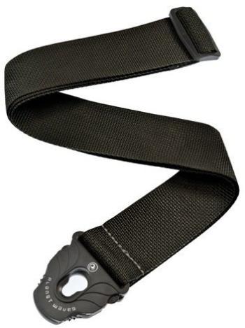 D'Addario Planet Waves PW-SPL-200 Planet Lock Guitar Strap Polypropylene Black