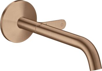 Umývadlová batéria Hansgrohe One brushed red gold 48112310