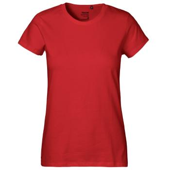 Neutral Dámske tričko Classic z organickej Fairtrade bavlny - Červená | XL