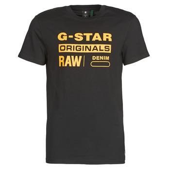 G-Star Raw  Tričká s krátkym rukávom COMPACT JERSEY O  Čierna