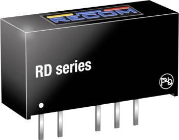 RECOM RD-0512D/P DC / DC menič napätia, DPS   84 mA 2 W Počet výstupov: 2 x