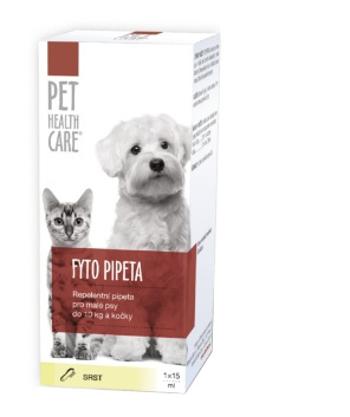 Pet Health Care Fyto Repelentná pre psov do 10 kg a mačky 15 ml
