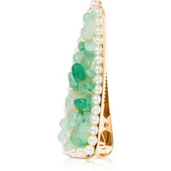 Crystallove Aventurine Hair Clip sponka do vlasov 1 ks