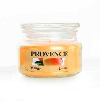 Provence Vonná sviečka v skle PROVENCE 45 hodín mango