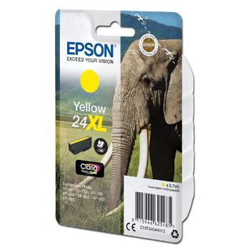 EPSON T2434 (C13T24344012) - originálna cartridge, žltá, 8,7ml