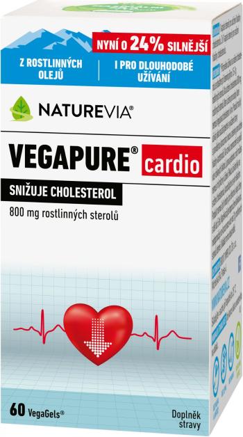 NatureVia Vegapure cardio 800 mg 60 kapsúl