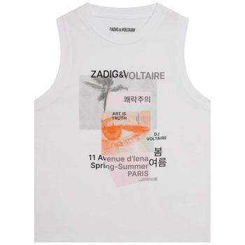 Zadig & Voltaire  Tielka a tričká bez rukávov X15378-10P-C  Biela