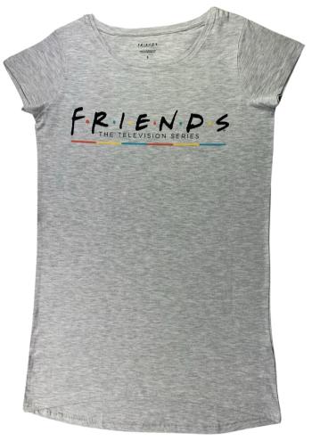 EPlus Dámske pyžamové tričko - Friends svetlosivé Veľkosť - dospelý: M