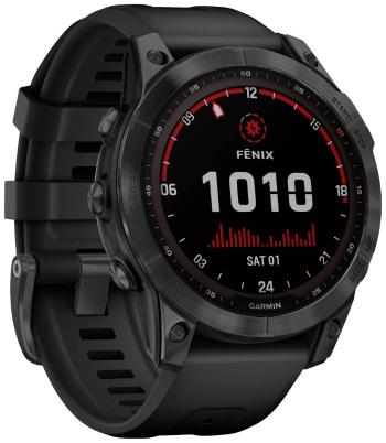 Garmin FENIX® 7 SOLAR smart hodinky  33 mm  čierna