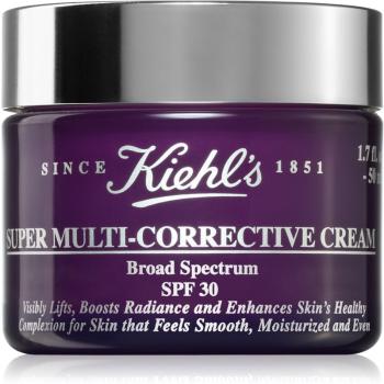 Kiehl's Super Multi-Corrective Cream denný krém proti vráskam pre všetky typy pleti vrátane citlivej SPF 30 50 ml