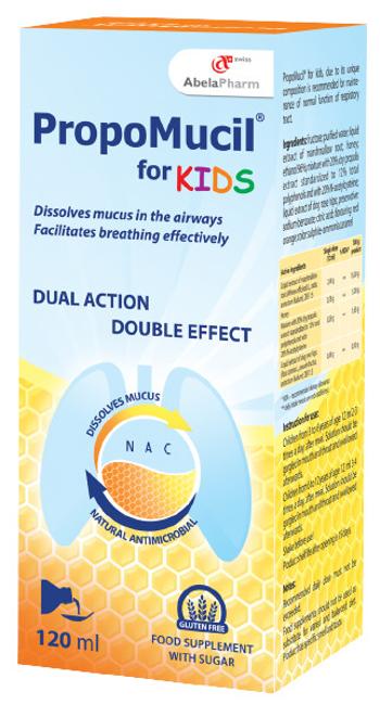 PropoMucil for KIDS sirup pre deti 120 ml