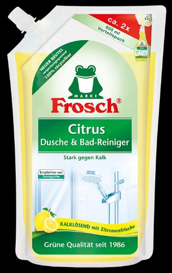 FROSCH EKO Čistič na kúpeľne a sprchy s citrónom - náhradná náplň 950 ml