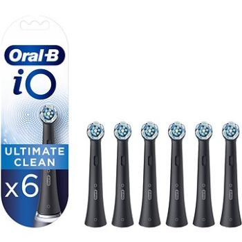 Oral-B iO Ultimate Clean Čierne Kefkové Hlavy, 6 ks (4210201428749)
