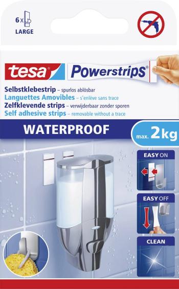 Tesa Powerstrips® Waterproofstrips Large