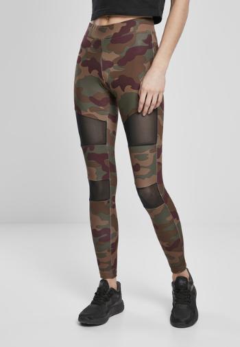 Urban Classics Ladies Camo Tech Mesh Leggings redwood camo - M