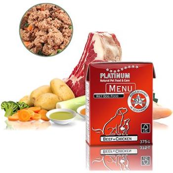 Platinum natural menu beef chicken (4260208740405)