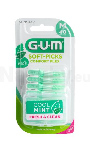 GUM SoftPicks comfort flex Mint 40 ks G670M40