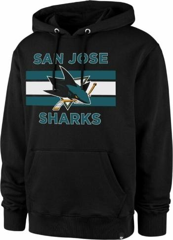 San Jose Sharks NHL Burnside Pullover Hoodie Jet Black L