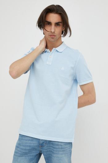 Bavlnené polo tričko Marc O'Polo jednofarebné
