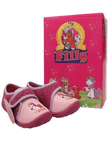Filly dievčenské ružové papuče vel. 27