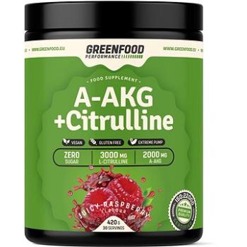 GreenFood Nutrition Performance A-AKG + Citrulline Malate Juicy raspberry 420 g (GF6042)