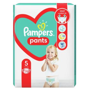 PAMPERS Pants veľ.5 Plienkové nohavičky 12-17 kg 22 ks