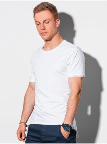 Pánske tričko bez potlače S1378 - biela