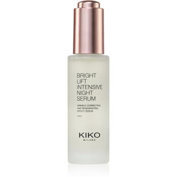 KIKO Milano Bright Lift Intensive nočné sérum proti vráskam s regeneračným účinkom 30 ml