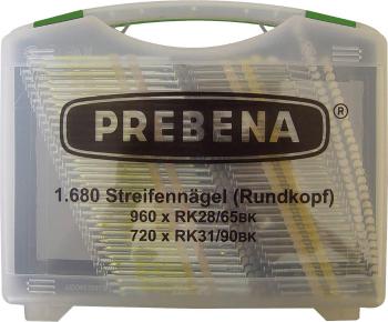 Pruhované nechty typu RK 1680 ks Prebena RK-Box