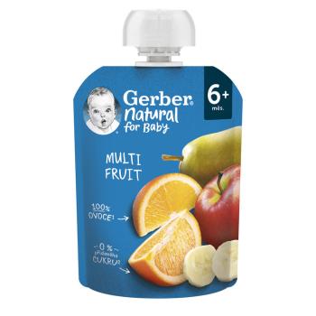 GERBER Natural kapsička multifruit 90 g