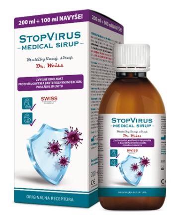 Stopvirus Dr.Weiss StopVirus Dr. Weiss Medical sirup 300 ml