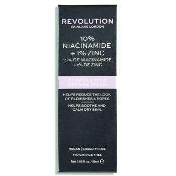 Revolution Skincare Blemish and Pore Refining Serum - 10% Niacinamide + 1% Zinc sérum
