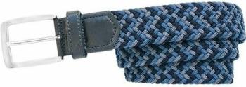 Alberto Gürtel Multicolor Braided Belt Navy 90