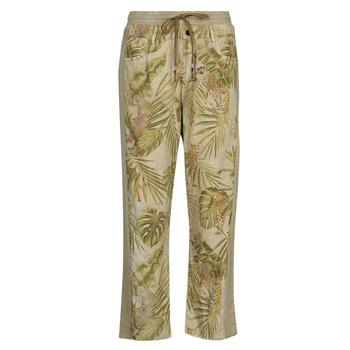 Desigual  Padavé nohavice PANT_JUNGLE  Viacfarebná