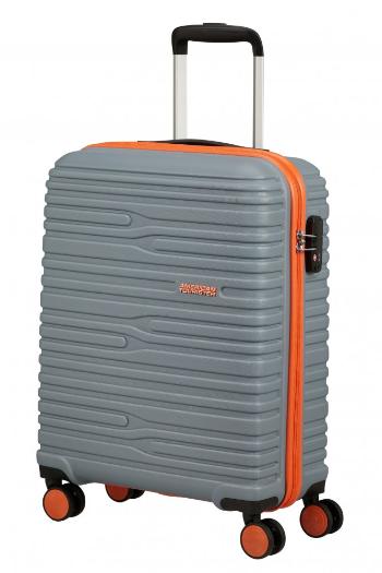 SAMSONITE AMERICAN TOURISTER WAVESTREAM SPINNER 55/20 TSA GREY/ORANGE