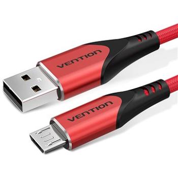 Vention Luxury USB 2.0 -> micro USB Cable 3A Red 2 m Aluminum Alloy Type (COARH)
