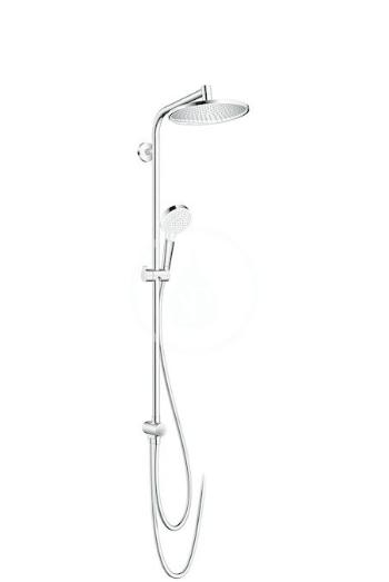 HANSGROHE HANSGROHE - Crometta Sprchový set 240 Showerpipe na renovácie, 1 prúd, EcoSmart, chróm 27270000