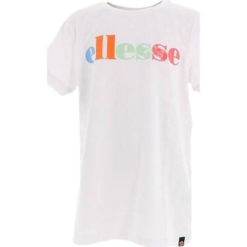 Ellesse  167637  Tričká s krátkym rukávom Biela