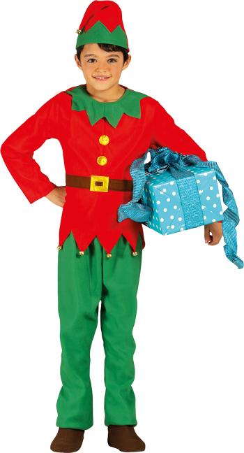 Guirca Detský kostým - Vianočný Elf Veľkosť - deti: S
