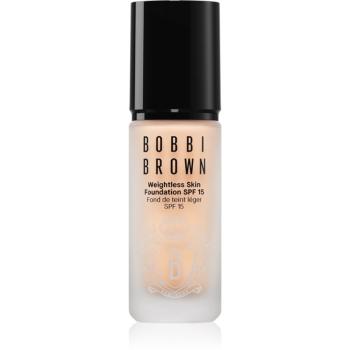 Bobbi Brown Weightless Skin Foundation SPF 15 Mini dlhotrvajúci zmatňujúci make-up s hydratačným účinkom odtieň Warm Beige 13 ml