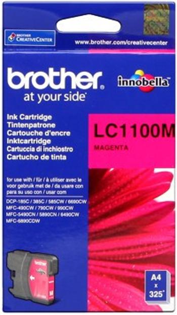 Brother LC-1100M purpurová (magenta) originálna cartridge