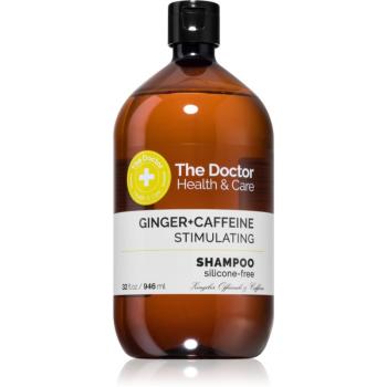 The Doctor Ginger + Caffeine Stimulating posilňujúci šampón pre slabé vlasy s tendenciou vypadávať s kofeínom 946 ml